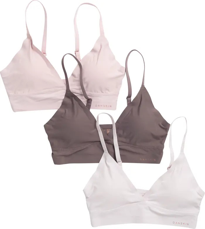 Danskin Lounge 3-Pack Longline Bralettes | Nordstromrack | Nordstrom Rack