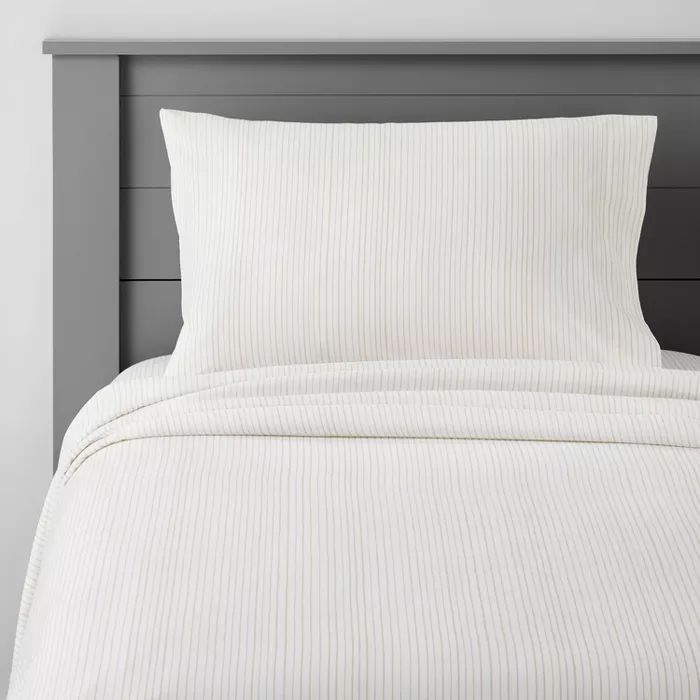 Cotton Striped Sheet Set - Pillowfort™ | Target