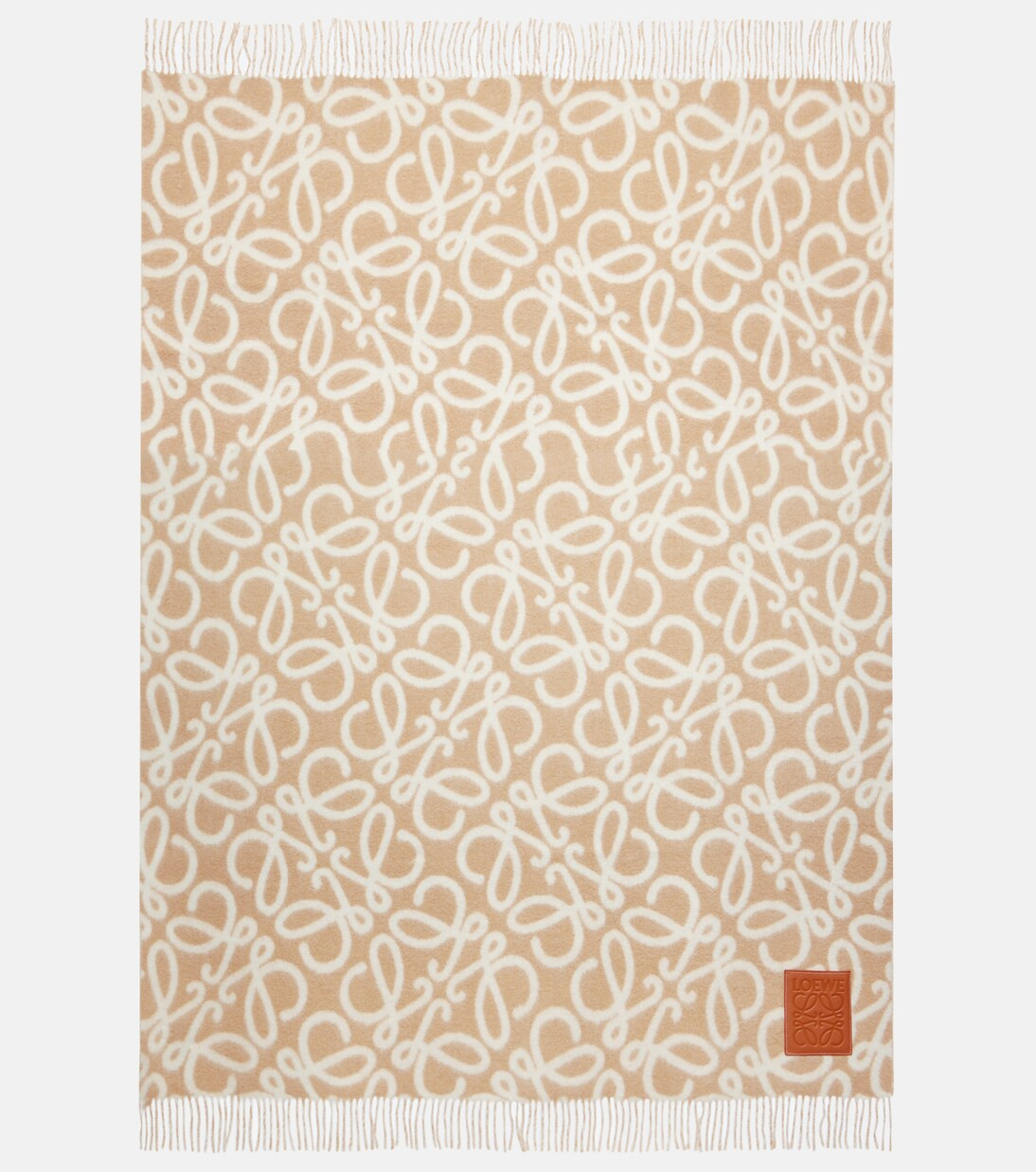 Anagram alpaca and wool-blend blanket | Mytheresa (UK)