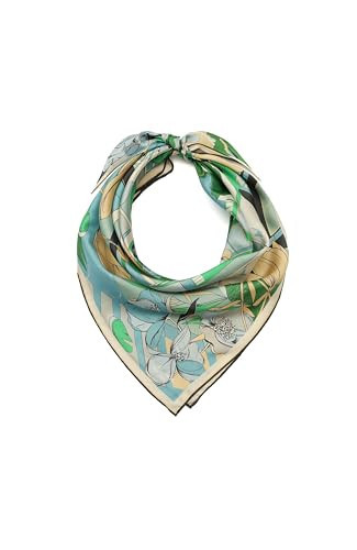 Kate Spade Women's Overgrown City Silk Square Scarf, Stylish Fashion Accessory for Women | Amazon (US)