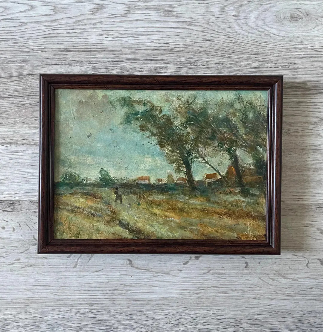 Antique Oil Painting Original, Original Oil Painting, Antique Oil Painting Framed, Oil Painting O... | Etsy (US)