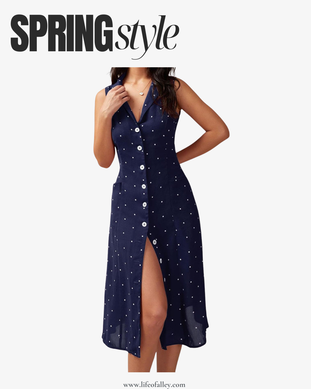 Spring dress from Amazon!  

 #LTKootd #LTKSeasonal #LTKOver40