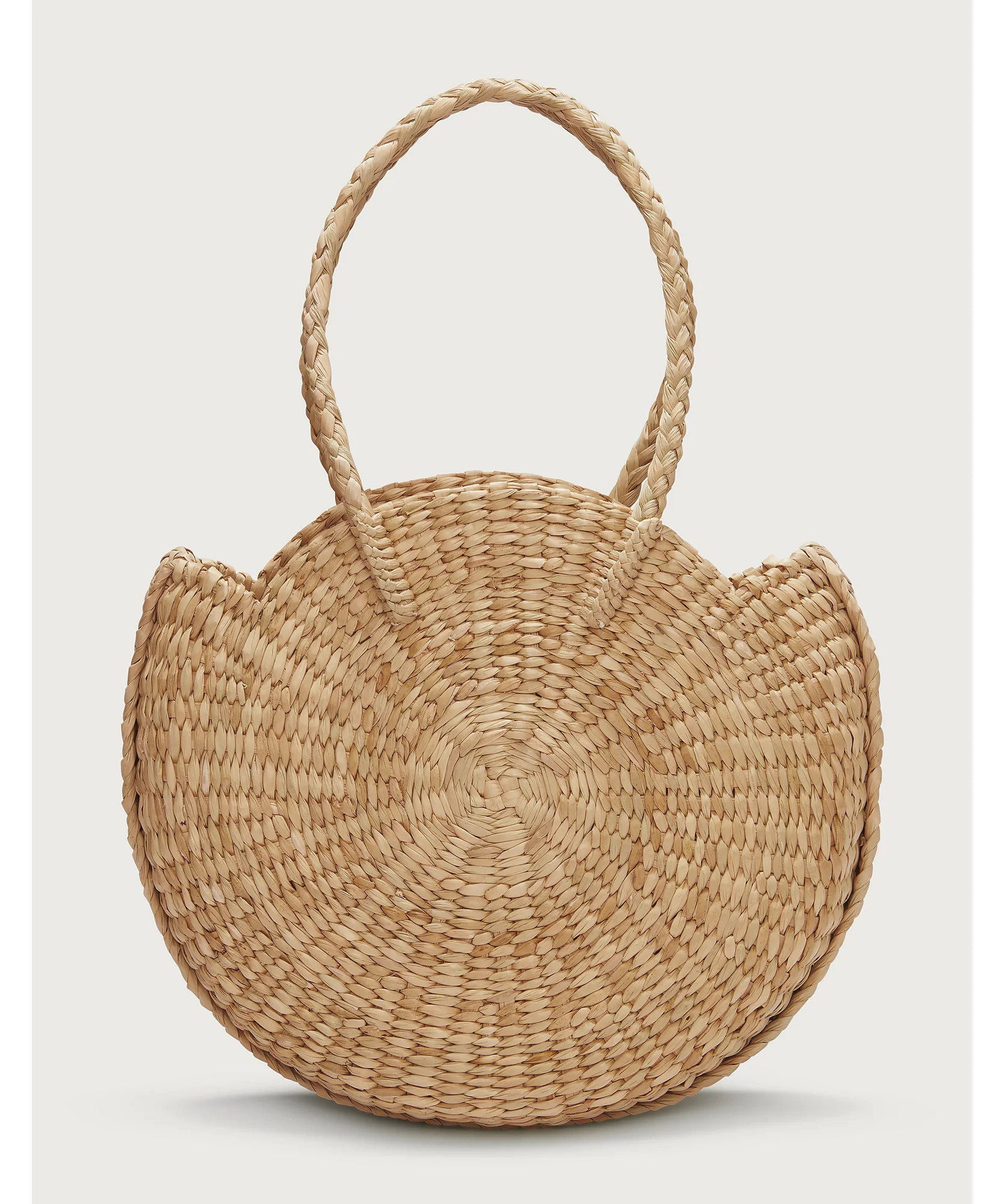 Straw Circle Shopper | The White Company (UK)