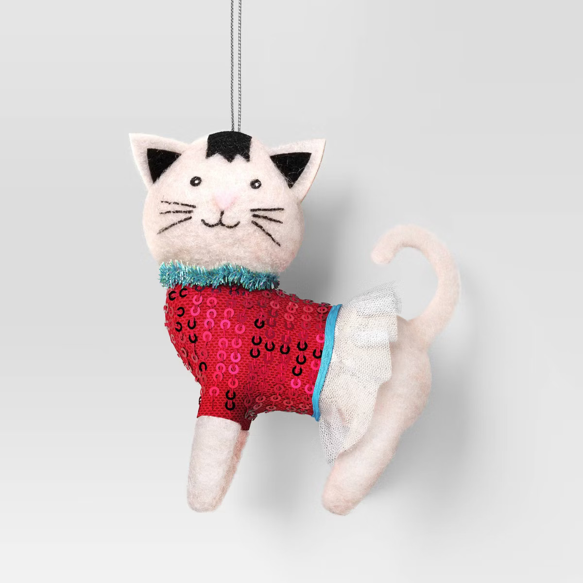 4" Christmas Sweater Cat Ornament - Wondershop™ | Target