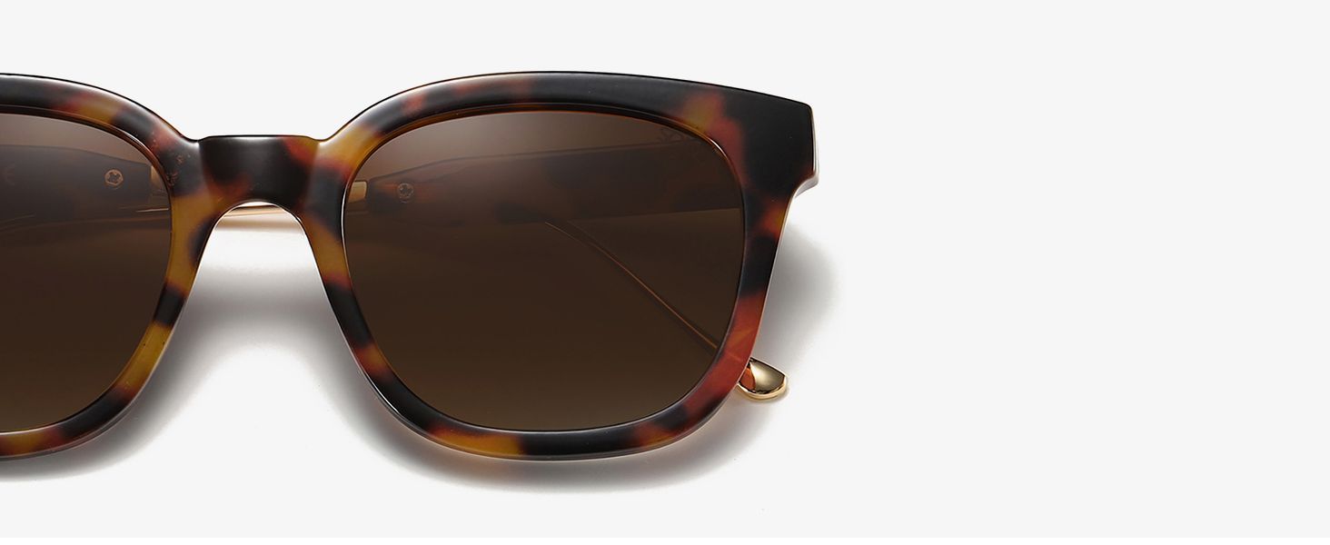 SOJOS Classic Square Polarized Sunglasses Womens Mens Retro Trendy Shades UV400 Sunnies SJ2050, A... | Amazon (US)