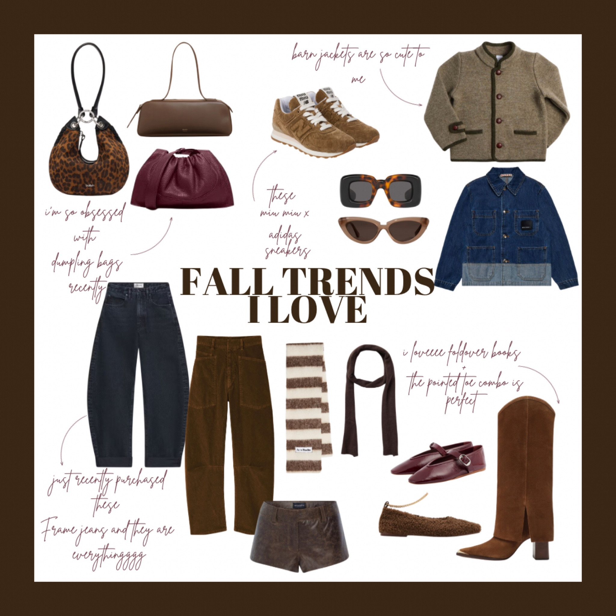 Fall Trends I LOVE!!!!! Hope you love too!!!!! 

#LTKStyleTip #LTKGiftGuide #LTKFindsUnder100