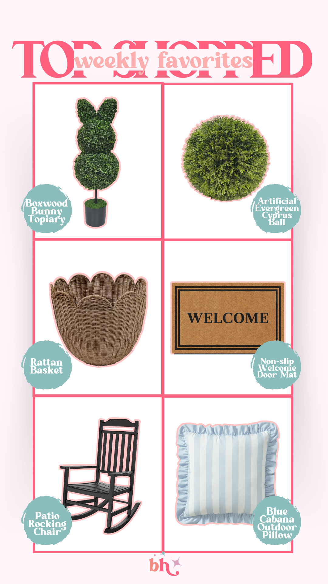 This weeks favorites!!

weekly favs, best sellers, favs, weekly shopped, top shopped, decor, home decor, outdoor decor, porch decor, front door decor, britt horton, california 

 

#LTKSeasonal #LTKHome #LTKSaleAlert