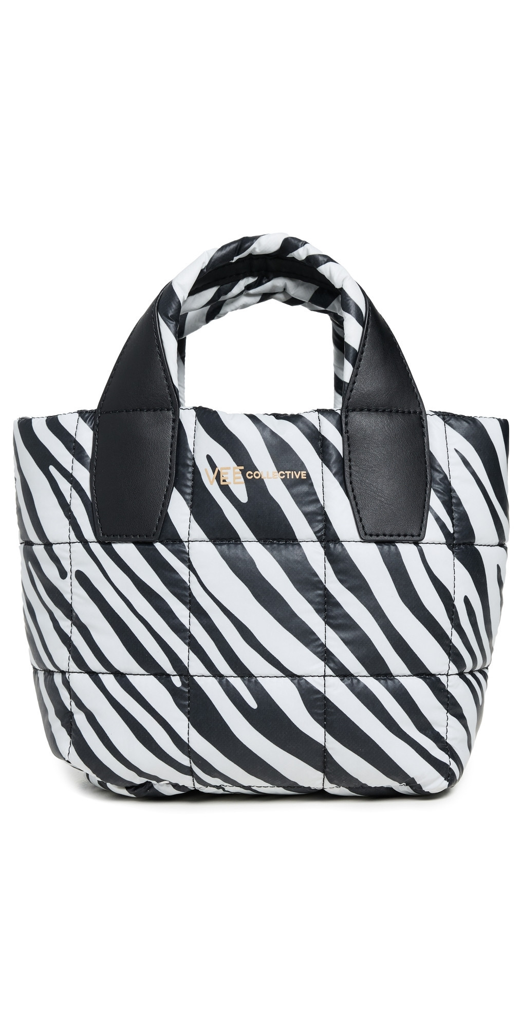 Vee Collective Porter Tote Mini Zebra Bag Zebra One Size | Shopbop