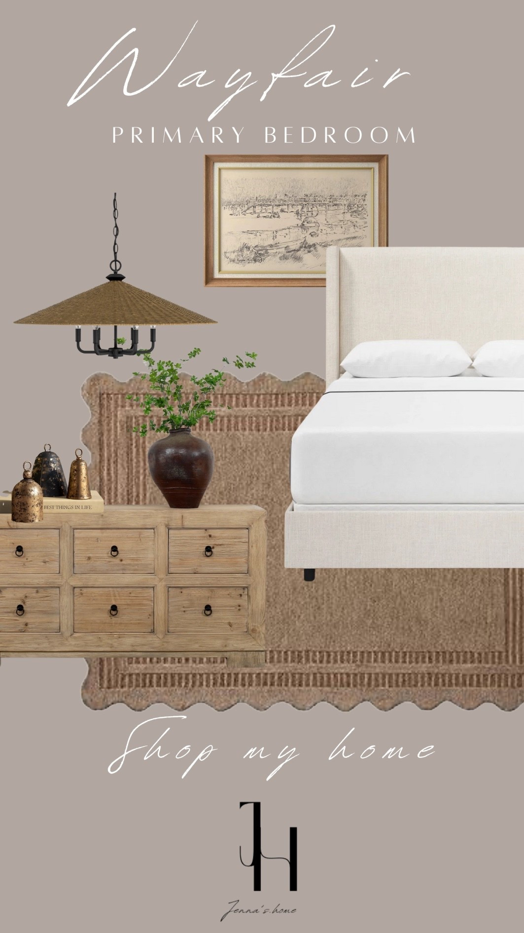 Shop my bedroom! @wayfair #ad #wayday #wayfairpartner #wayfair
(My nightstands are not available, I tagged a similar dresser) 

#LTKSaleAlert #LTKU #LTKHome