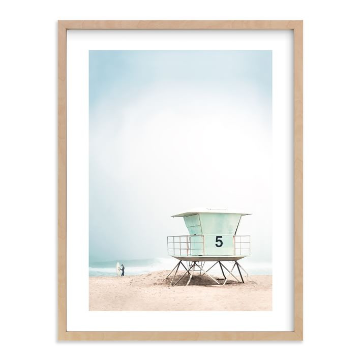 Minted® Meet Me At Tower 5 Framed Art | Pottery Barn Teen