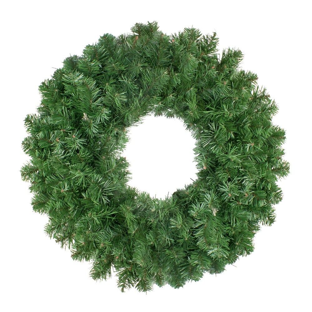 24" Colorado Spruce Artificial Christmas Wreath - Unlit - N/A (Artificial Wreath) | Bed Bath & Beyond