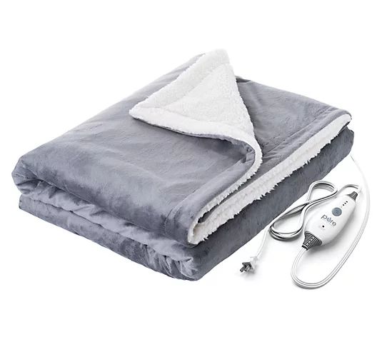 Pure Enrichment Pure Relief Weighted Throw Blanket - QVC.com | QVC