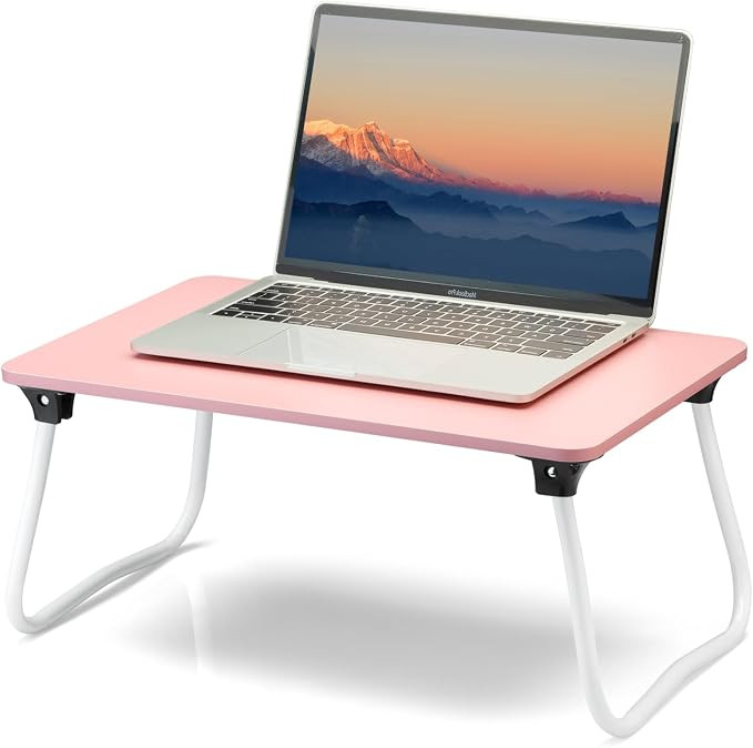 Foldable Lap Desk, Portable Bed Table, Laptop Stand, Lightweight & Mini Table for Breakfast/Picni... | Amazon (US)