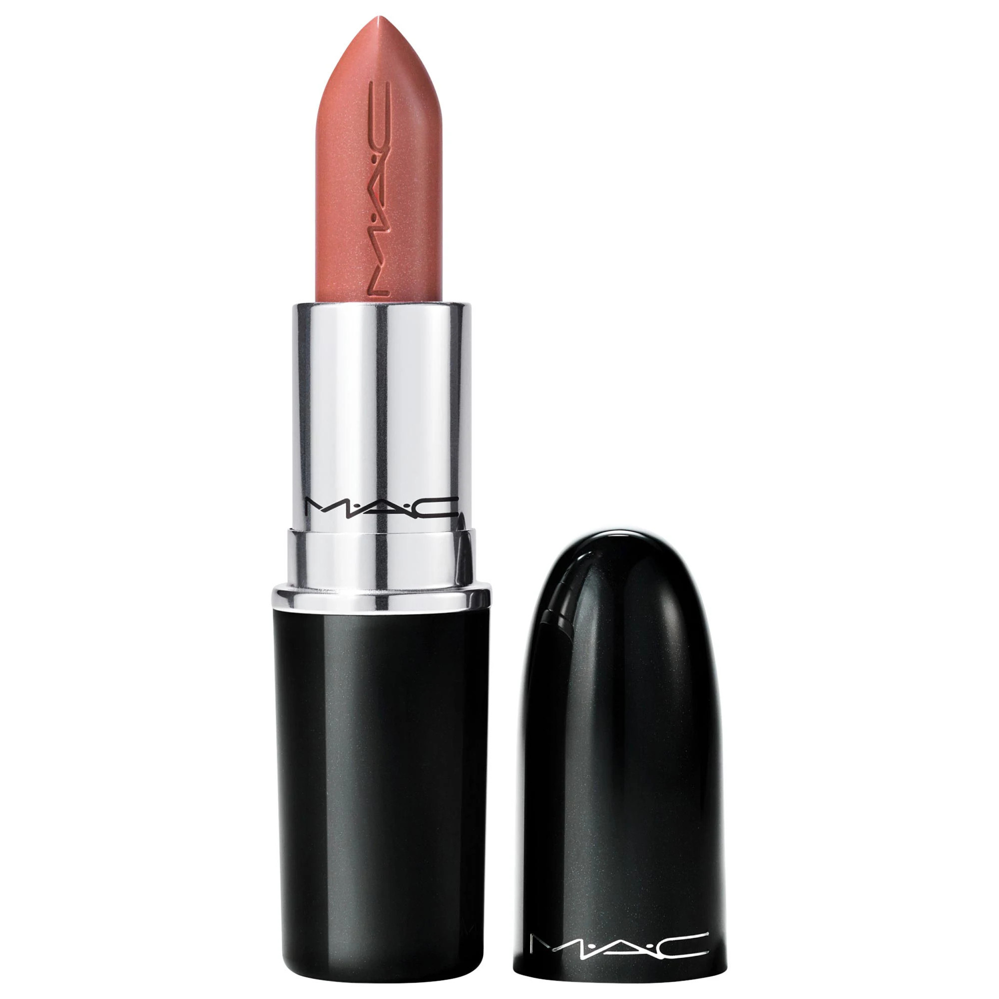 MAC Cosmetics Lustreglass Sheer-Shine Hydrating 8HR Lipstick Thanks, It's MAC! 0.1 oz/3.5 G | Sephora (CA)