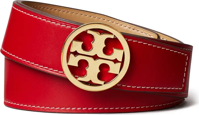 1.5-Inch Miller Smooth Leather Reversible Logo Belt | Nordstrom