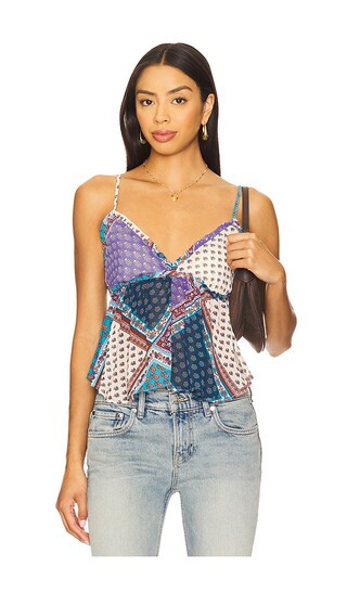 Alix Printed Tank in Ocean Combo | Revolve Clothing (Global)