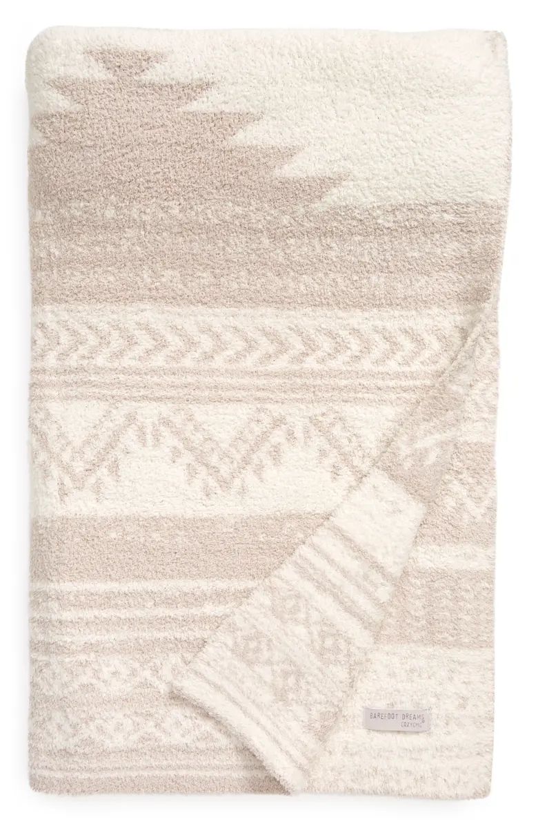 Barefoot Dreams® CozyChic™ Patchwork Pattern Throw Blanket | Nordstrom | Nordstrom