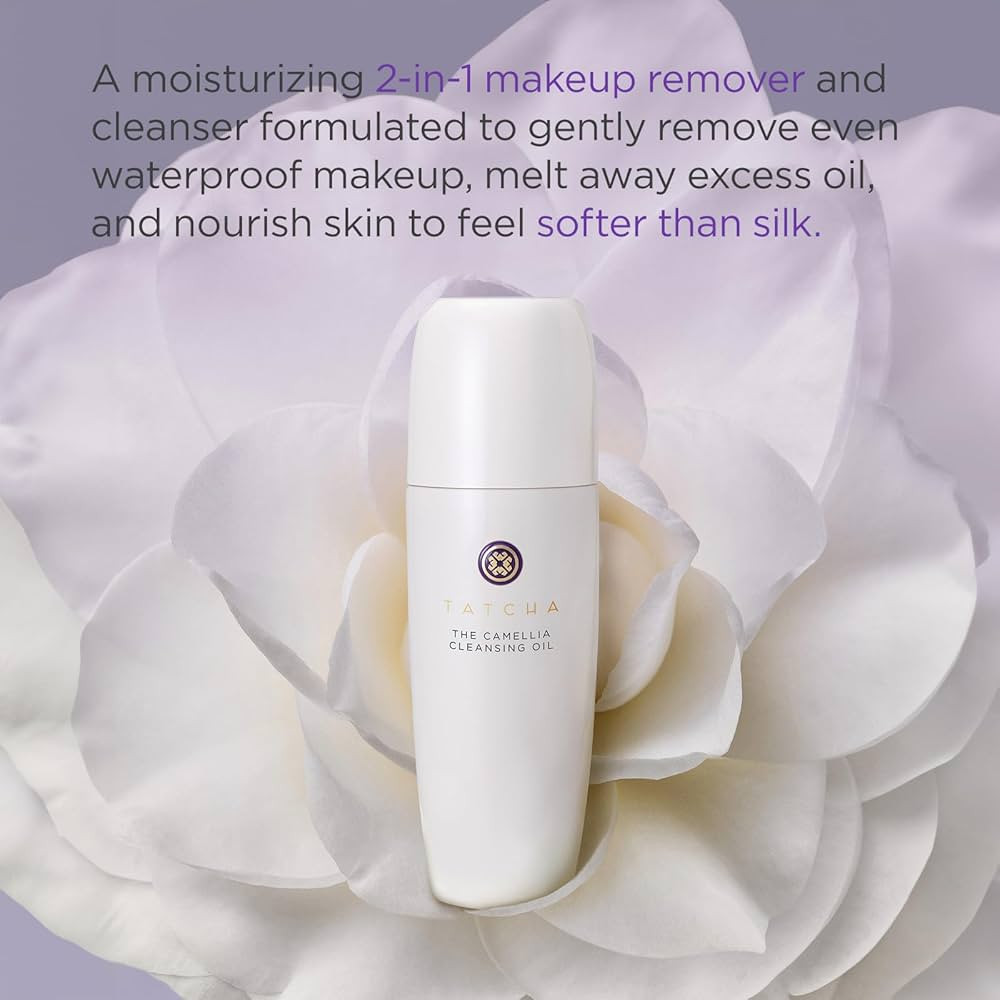 TATCHA Pure One Step Camellia Cleansing Oil | 2 in 1 Makeup Remover Oil & Face Wash | 150 ml / 5.... | Amazon (US)