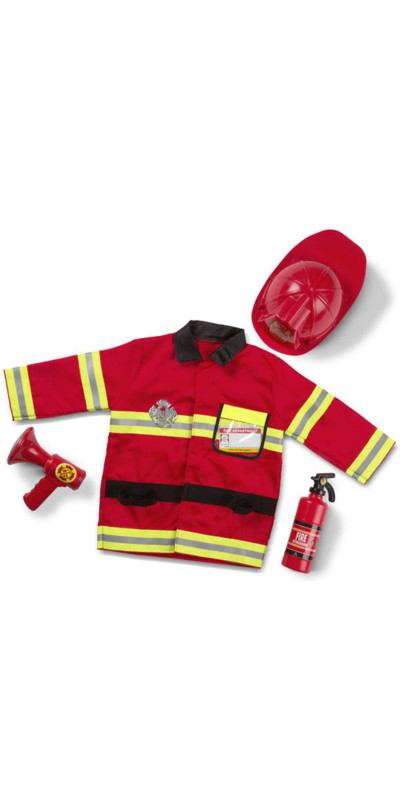 Melissa & Doug Fire Chief Role Play Costume Set | Well.ca