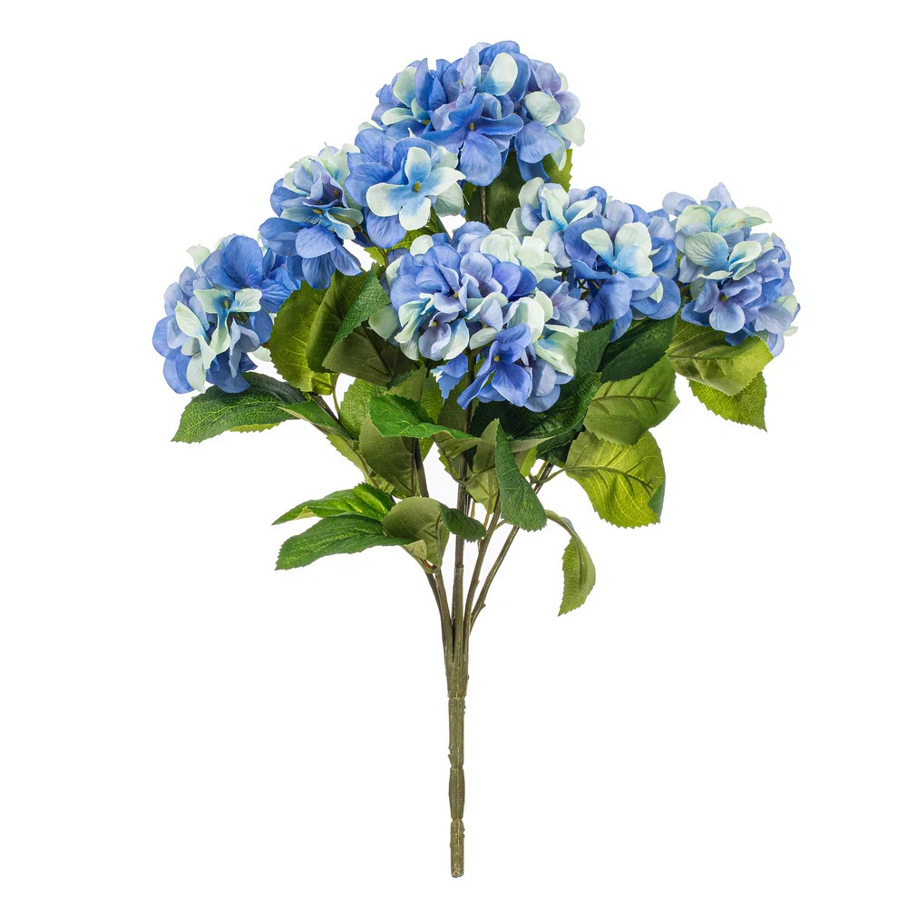 21" Artificial Hydrangea Bush | Wayfair North America