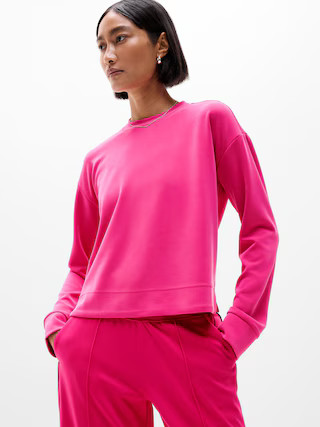 Seasoft Crewneck Sweatshirt | Athleta