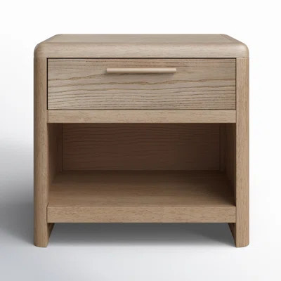 Furano One Drawer Wood 26" Nightstand | Wayfair North America