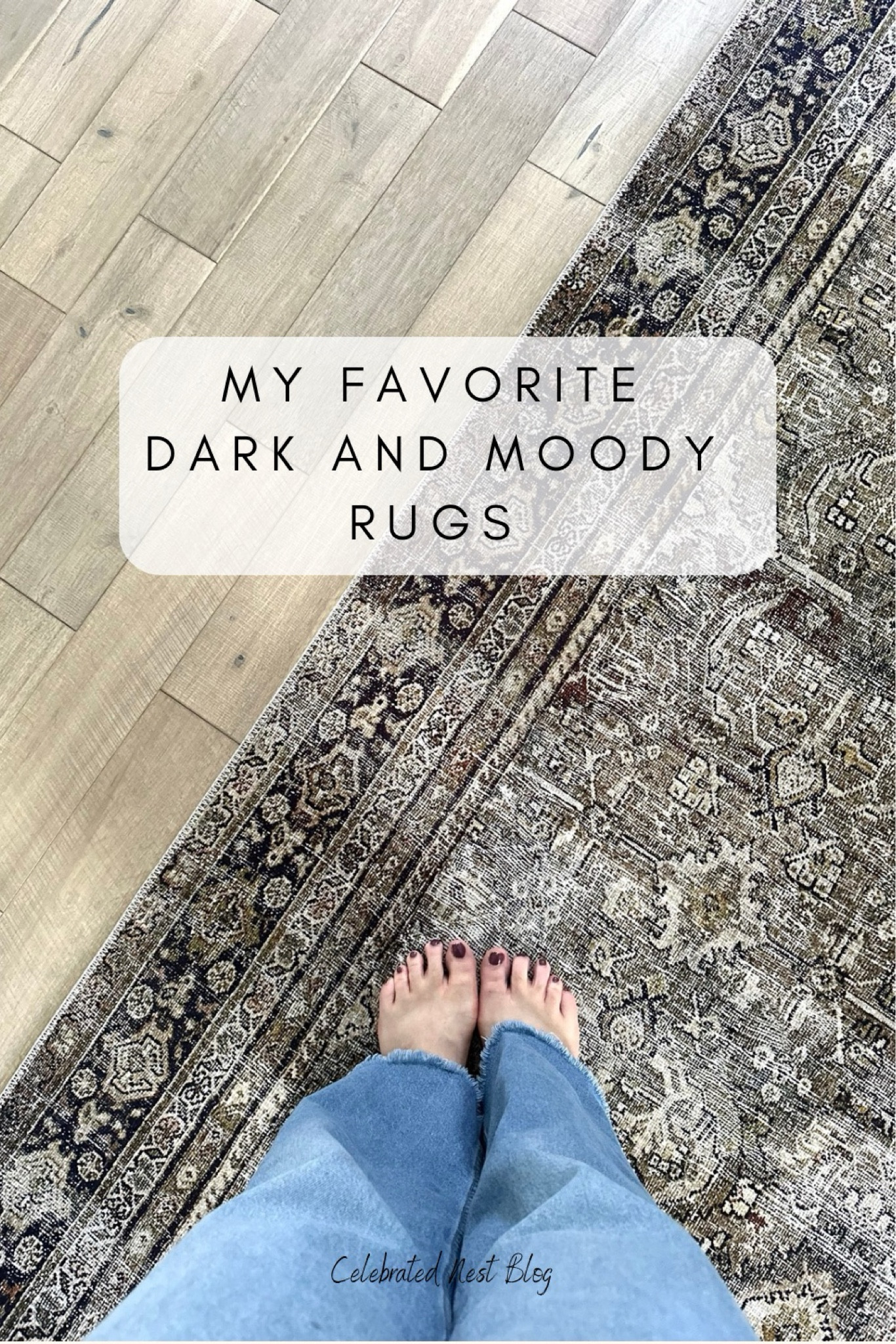 Check out my favorite Dark and Moody rugs! #arearug #darkrugs #loloirugs 

#LTKStyleTip #LTKSaleAlert #LTKHome
