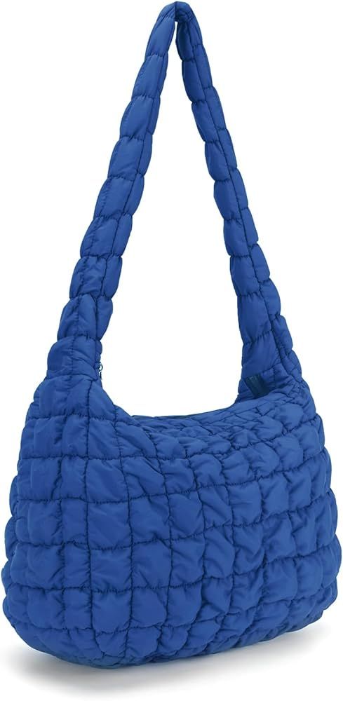 Amazon.com: Quilted Tote Bag for Women Puffer Bag Quilted Bag Lightweight Puffy Tote Bag Quilted ... | Amazon (US)