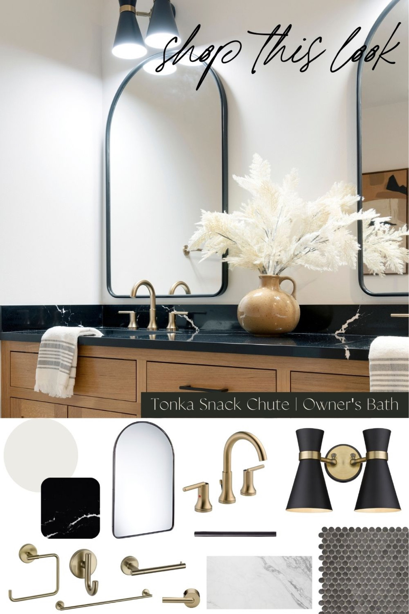 Check out this owners bath at our #TonkaSnackChute project! 

#LTKhome #LTKFind #LTKstyletip