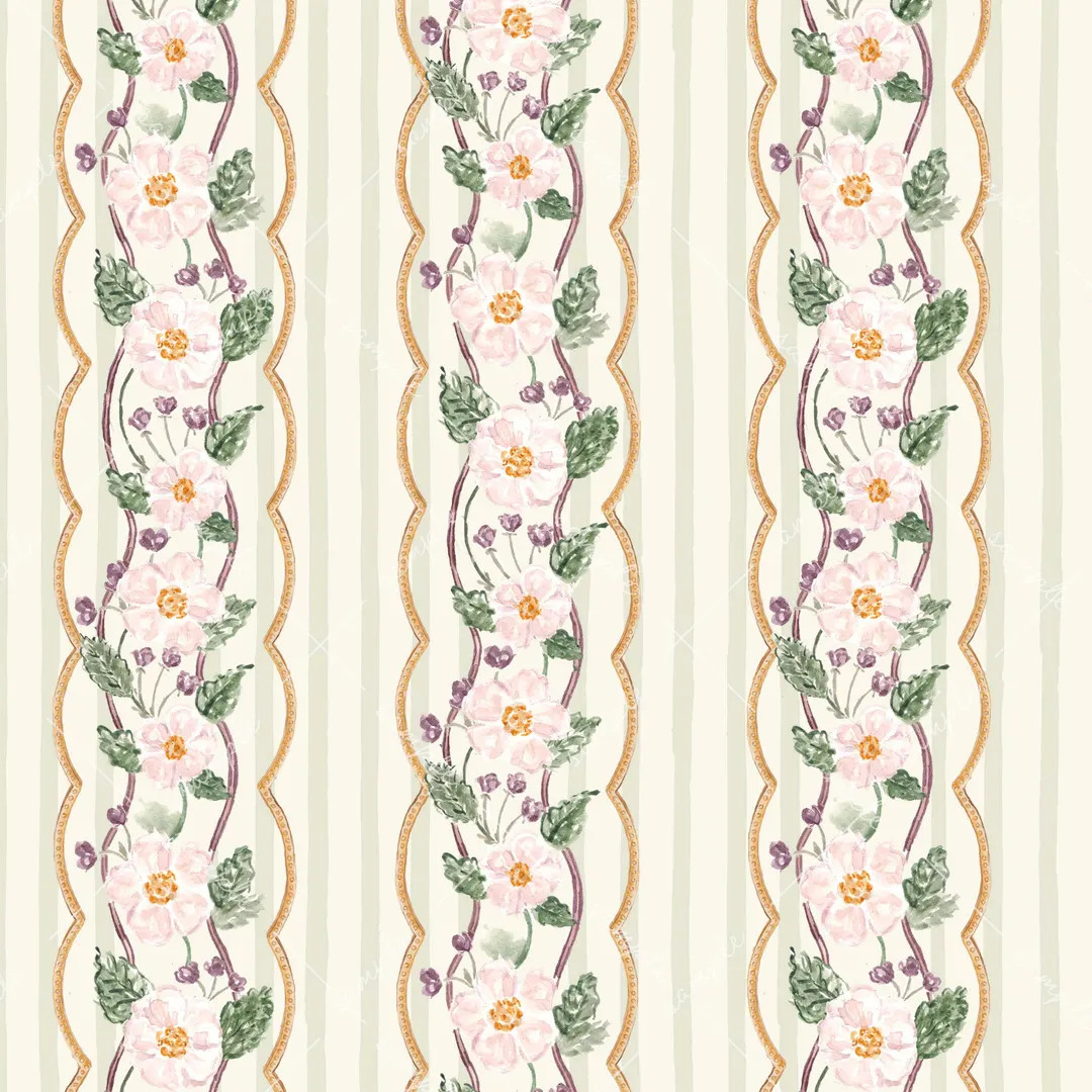 Wrapping Paper - Sugar Plum Floral Gift Wrap, Holiday Gift Wrap, Nutcracker Gift Wrap, Ballet Gif... | Etsy (US)