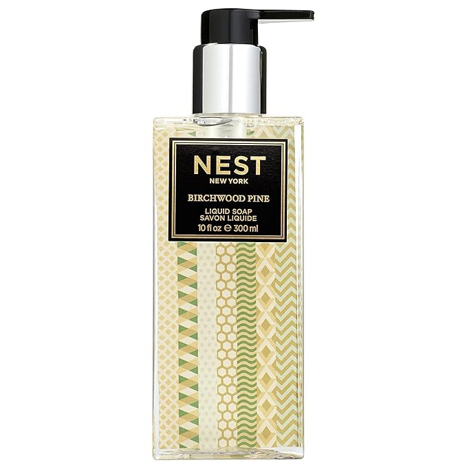 NEST Fragrances Birchwood Pine Liquid Hand Soap, 10 Fl Oz | Amazon (US)