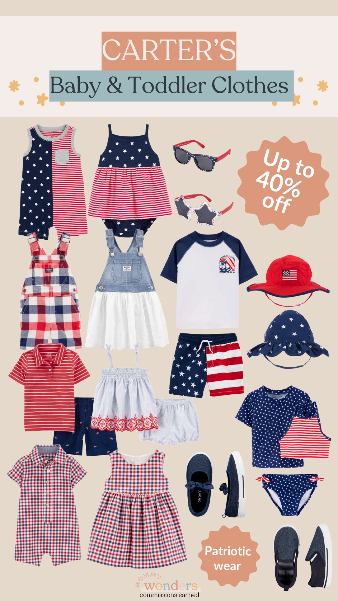 Carter’s has up to 40% off baby & toddler Patriotic clothing! Perfect for Memorial Day and 4th of July! 

#LTKkids #LTKbaby #LTKsalealert