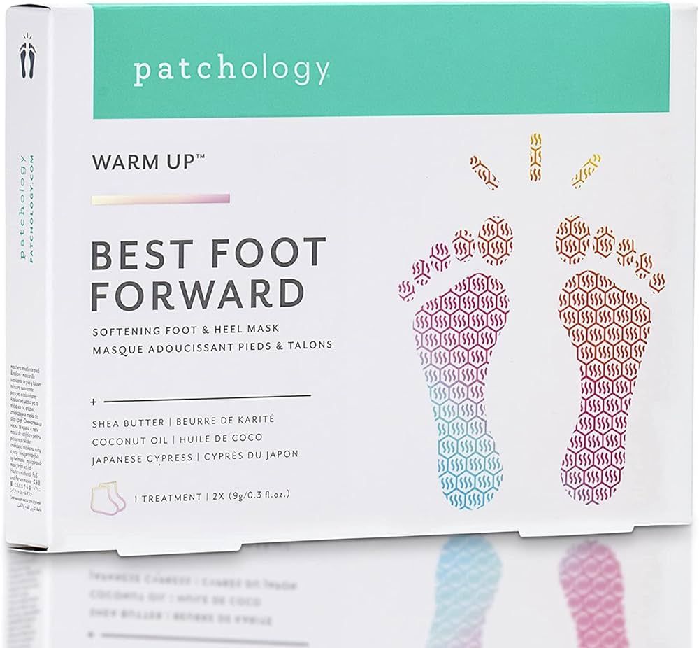 Patchology Best Foot Forward - Softening Foot and Heel Mask - Soft Feet Treatment with Shea Butte... | Amazon (US)