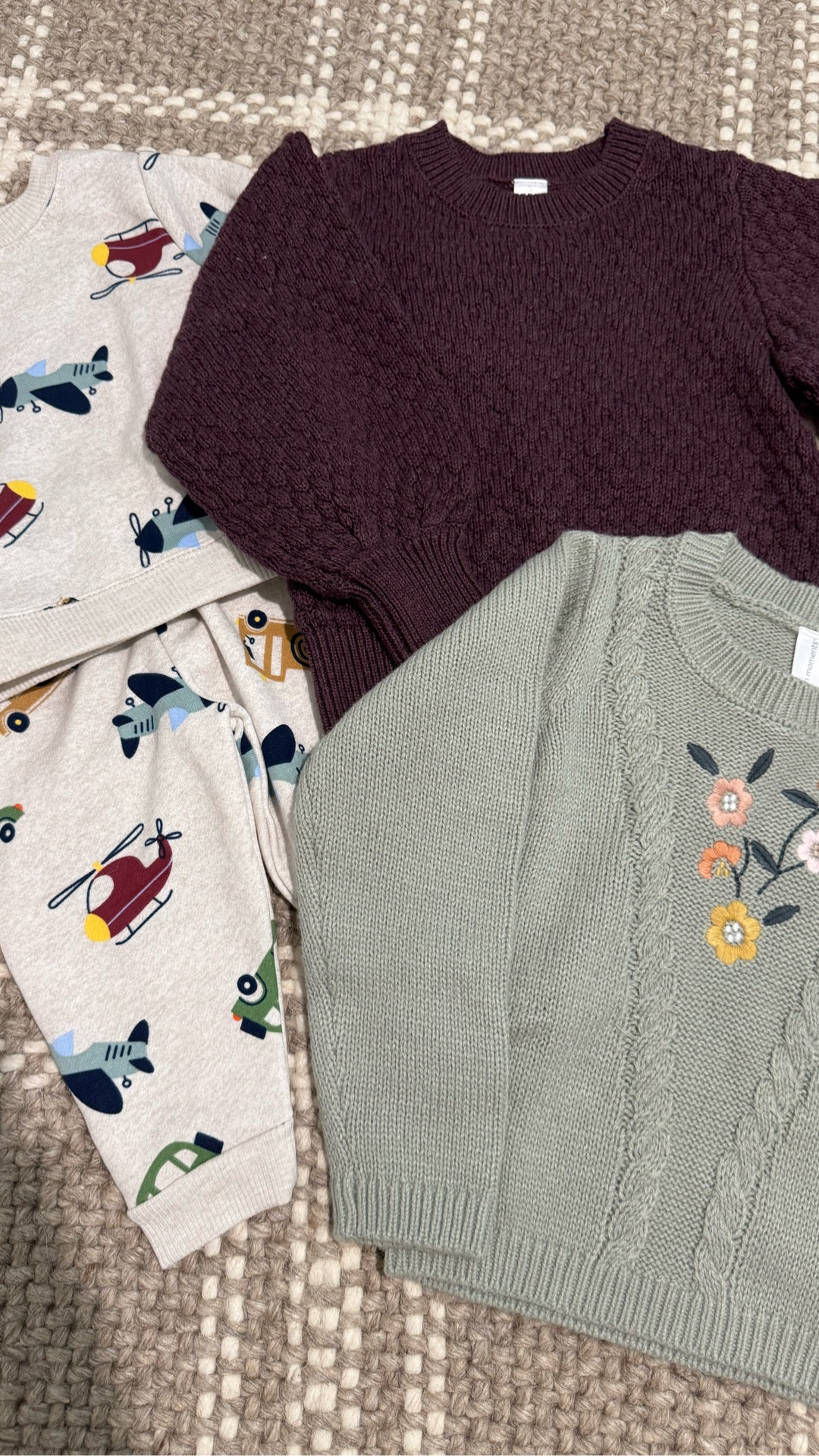 Starting to stock up on Wal-Mart’s new fall arrivals for the kids! 
#toddlergirl #babyboy #modernmoments #garanimals #carter’sonlyoneyou #fallfinds #walmart finds #fallclothing

#LTKKids #LTKBaby #LTKSeasonal