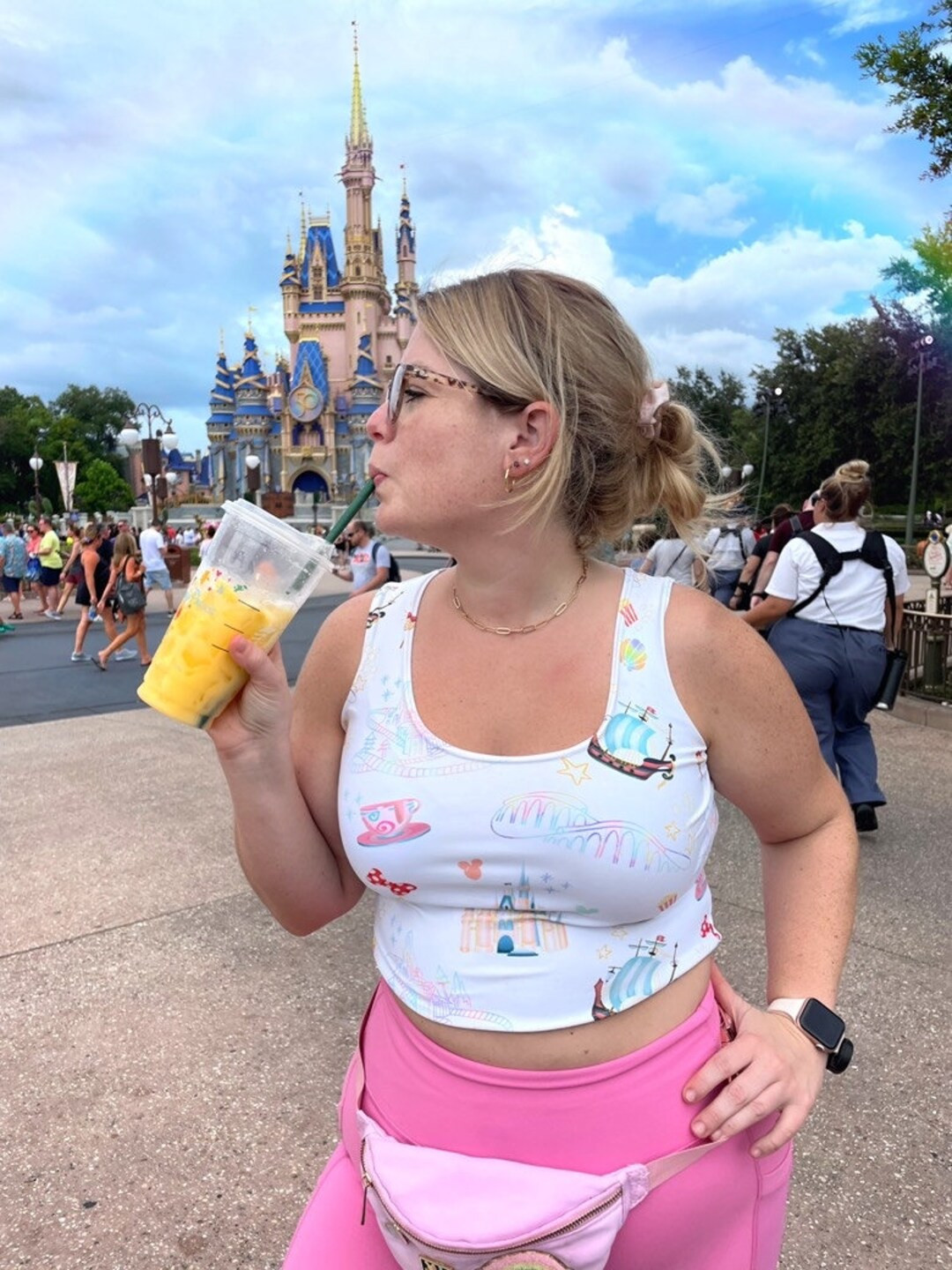 MK Doodles Crop Top Princess Marathon Shirt Family Matching Mommy and Me - Etsy | Etsy (US)