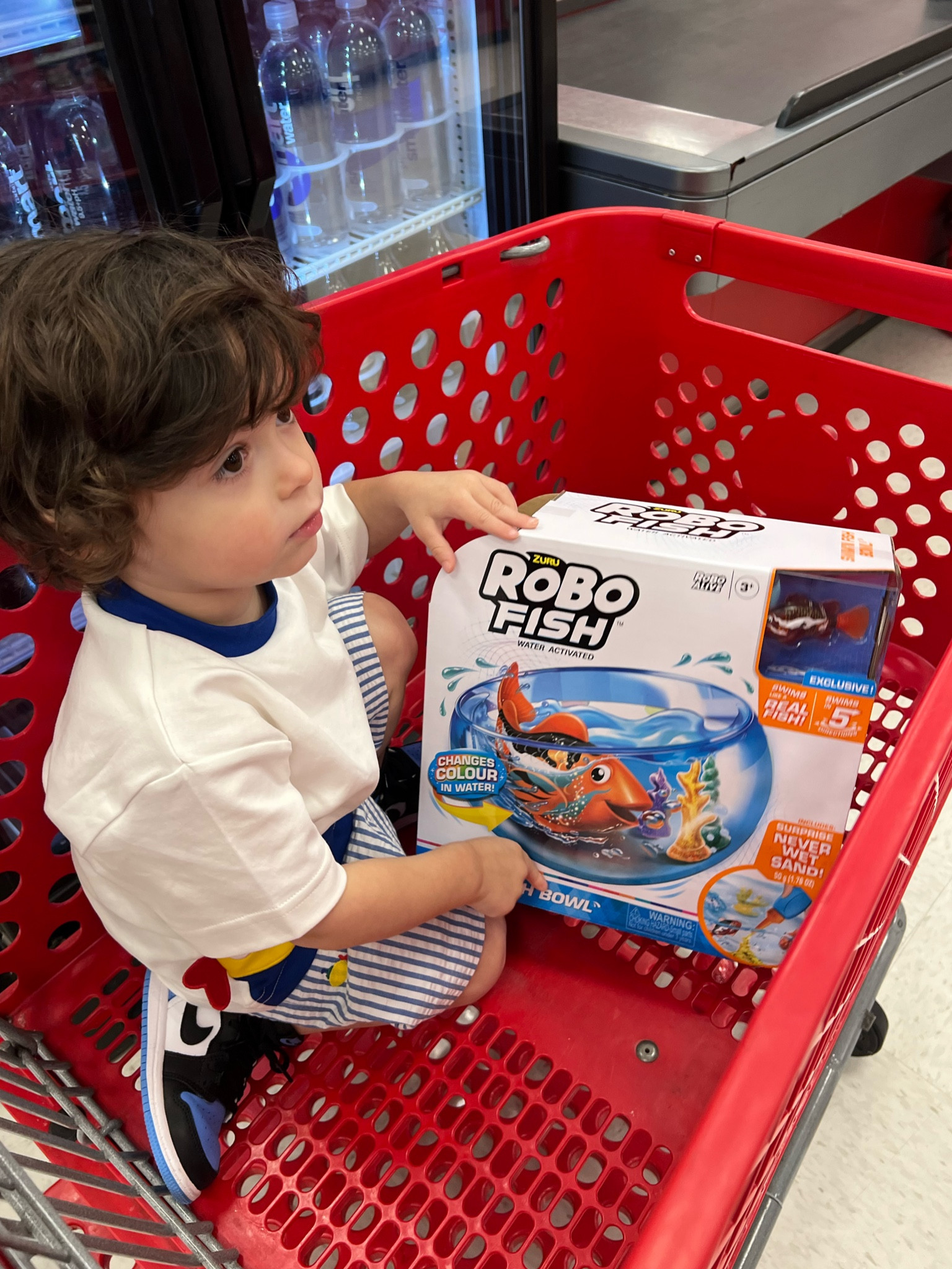 The birthday gift Oliver picked out for his friend! 

The Robo fish is a great kids gift idea for a 3 year old boy. Would also work for a 2-5 year old that wants a pet! 

Comes with a bowl too. 

Linking Oliver’s seersucker outfit too! His outfit has a submarine and fish on them. Oliver’s nike toddler sneakers also fit true to size. 

Gift idea for a toddler, toddler gift idea, fish for toddlers 

#LTKbaby #LTKkids #LTKfamily