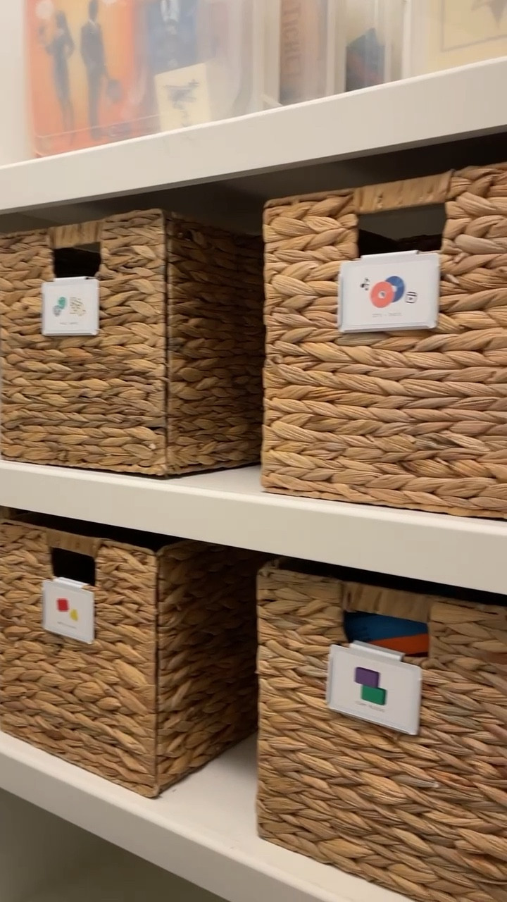 It’s no secret that we love a good label..  but have you considered adding photo labels to your toddlers playroom? 

This is our favorite hack for playrooms so they’re properly set up for young children. Adding icons or photos to labels helps young toddlers start associating with words and allows them to participate in toy clean up! 🌈

#LTKKids #LTKFamily #LTKBaby