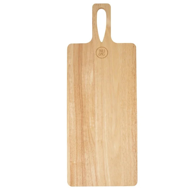 Better Homes & Gardens Charcuterie Board, Square, Color Natural Bamboo, 20.98W x 7.99D x 0.59H in | Walmart (US)