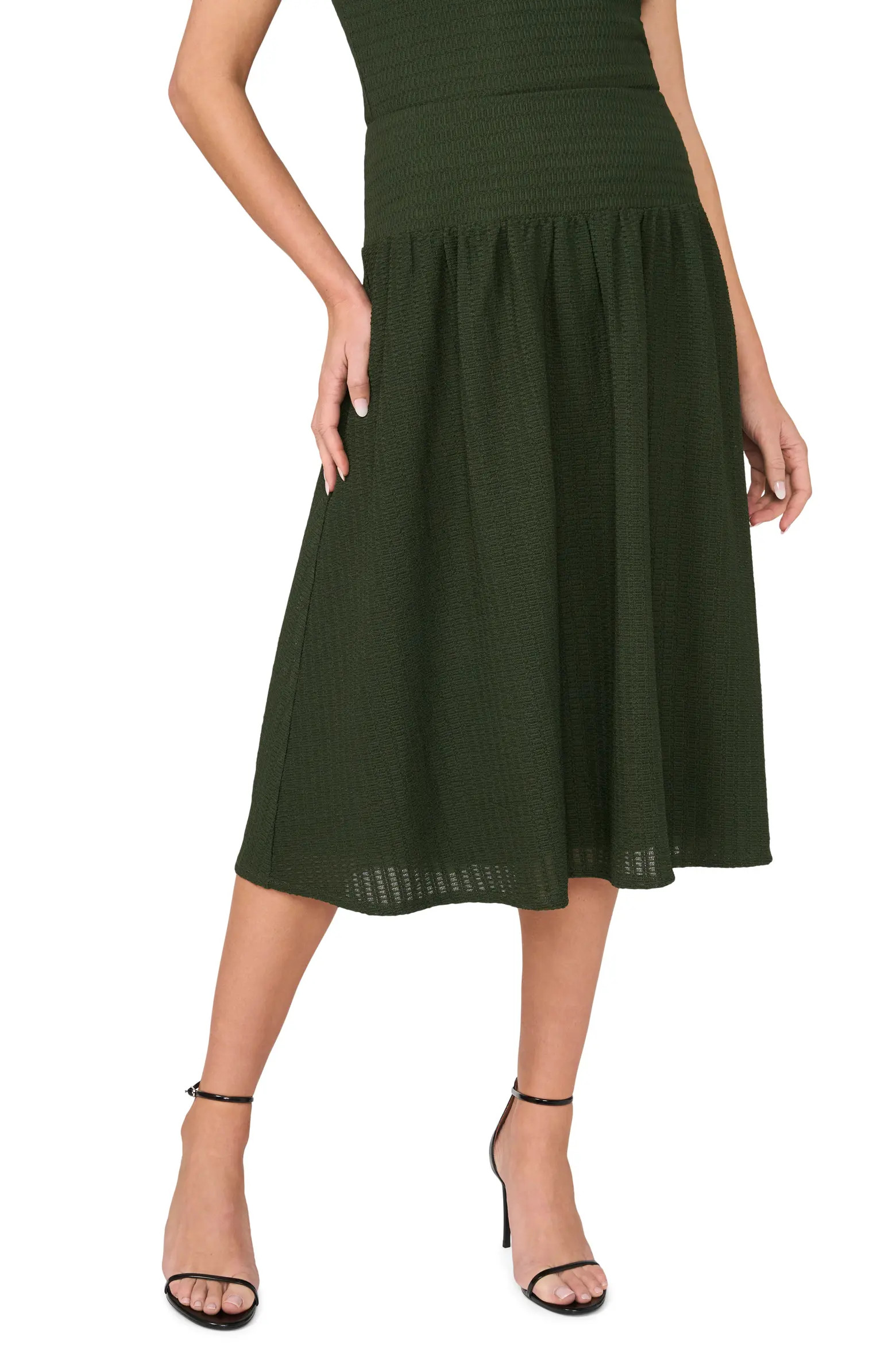Woven Midi Skirt (Women) | Nordstrom | Nordstrom