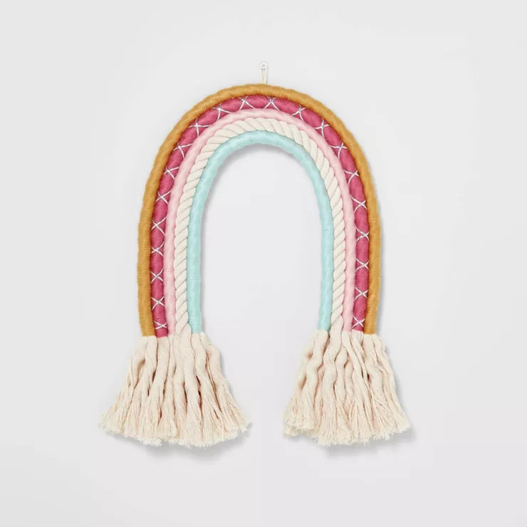 Rainbow Rope Hanging Wall Decor - Pillowfort™ | Target