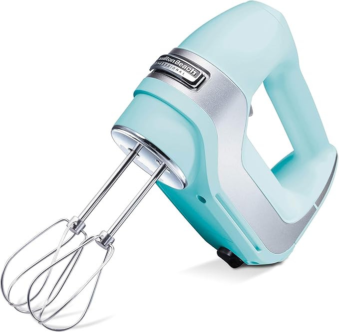 Hamilton Beach Professional 5-Speed Electric Hand Mixer with High-Performance DC Motor, Slow Star... | Amazon (US)