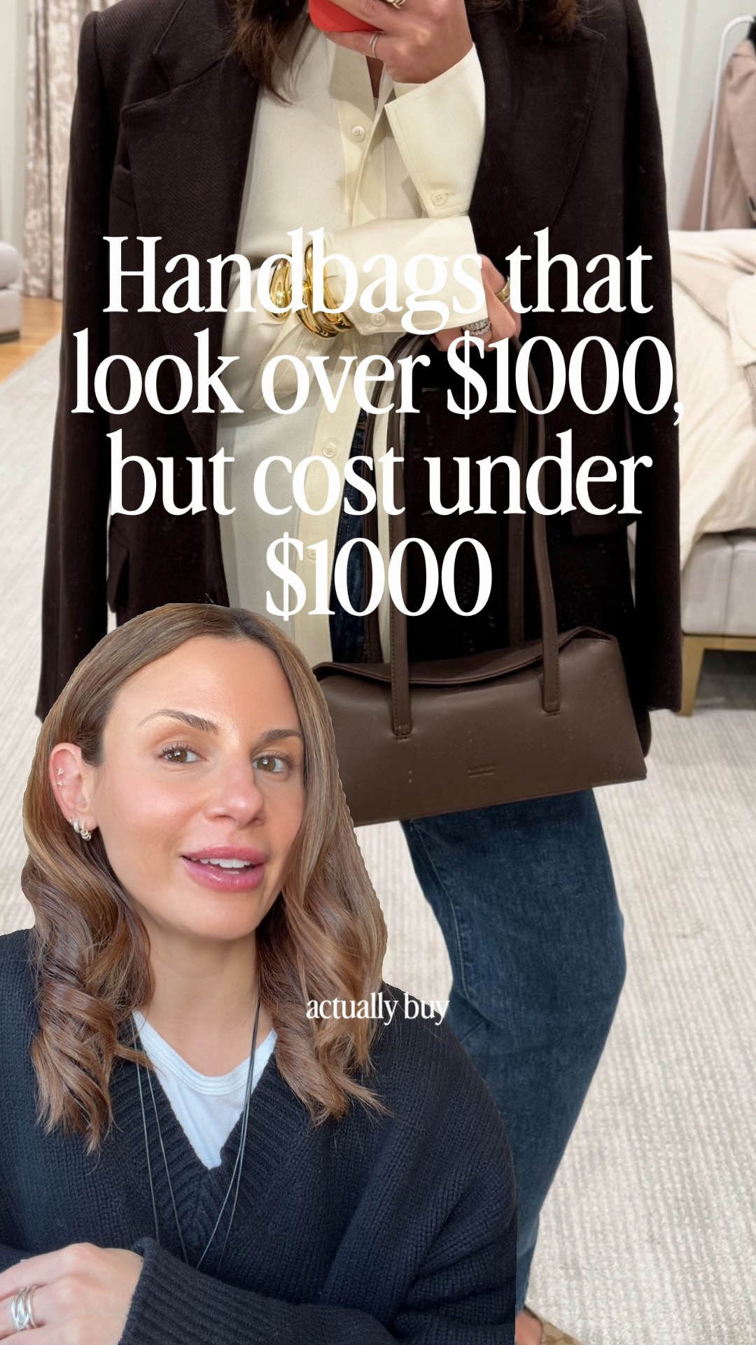 These are the handbags people assume are high end designer — but they’re mid-tier brands done right 🤍 Thoughtful construction. Timeless silhouettes. Quiet luxury. 

If you care more about quality and longevity than logos, these are the bags worth buying. They look expensive, feel expensive, and actually hold up to everyday life.

#LTKootd #LTKgrwm #LTKmomlife