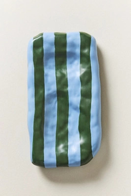 Maya Eline Leroy Striped Ceramic Trinket Dish | Anthropologie (US)