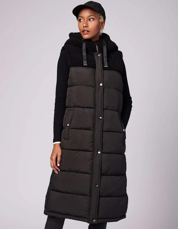 Breckenridge Long Puffer Vest | Bernardo Fashions