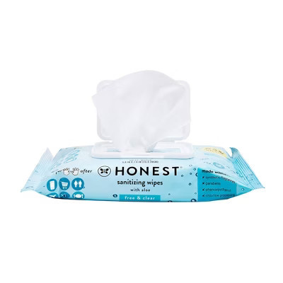 The Honest Company Alcohol Hand Sanitizing Wipes - 50ct | Target