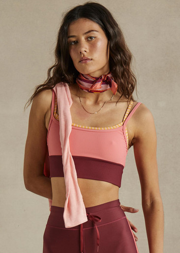 SUPERMOON MADDIE BRA in GUAVA | The UPSIDE | THE UPSIDE