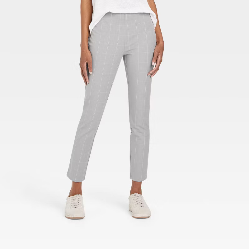 Women's High-Rise Slim Fit Ankle Pants - A New Day™ | Target