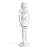 Step2 6 ft. White Plastic Nutcracker Outdoor Christmas Yard Decor with Paintable Finish 549099 | The Home Depot