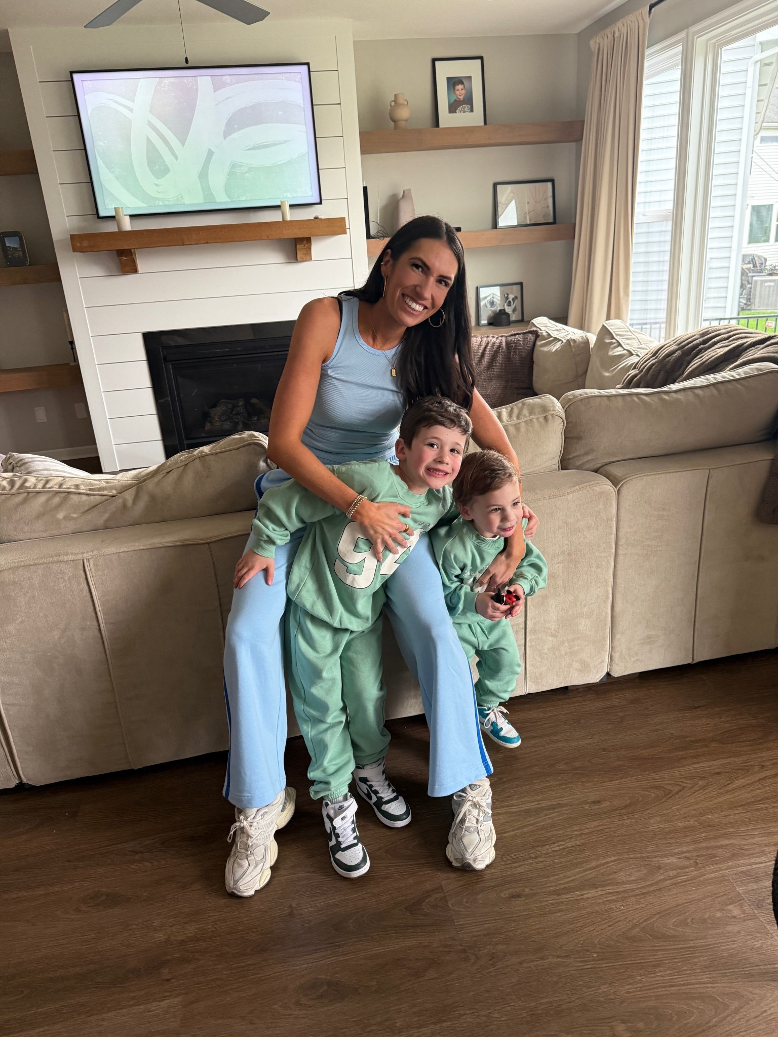 Weekend outfits 
Loving the matching sets on the boys they are so soft & comfy! 
Blue set is size small! Tank is $4! 🩵


#LTKmomlife #LTKdayinmylife #LTKootd