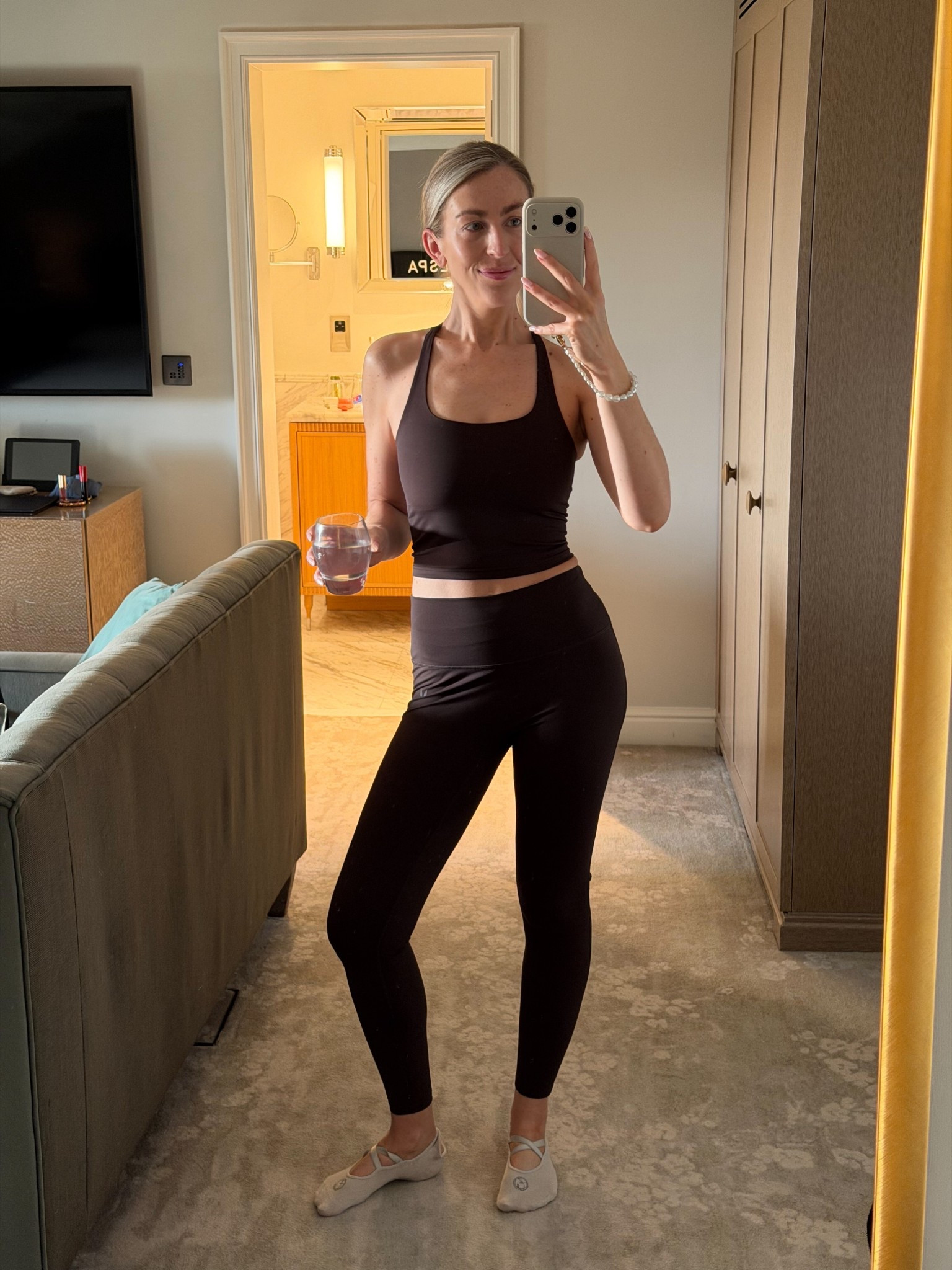 Brown yoga set 🤎 

#LTKspring #LTKfitness #LTKuk
